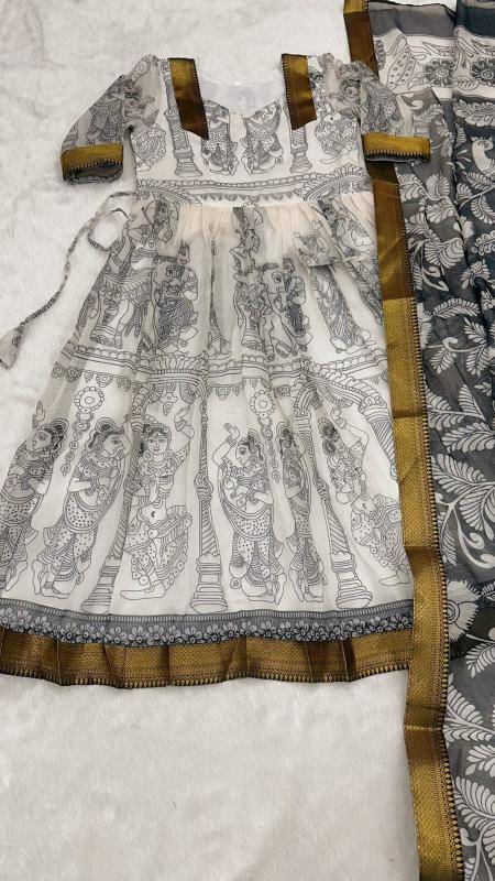 NEW LAUNCING umbrella KURTI cottan silk Surat wholesale kids winter wear